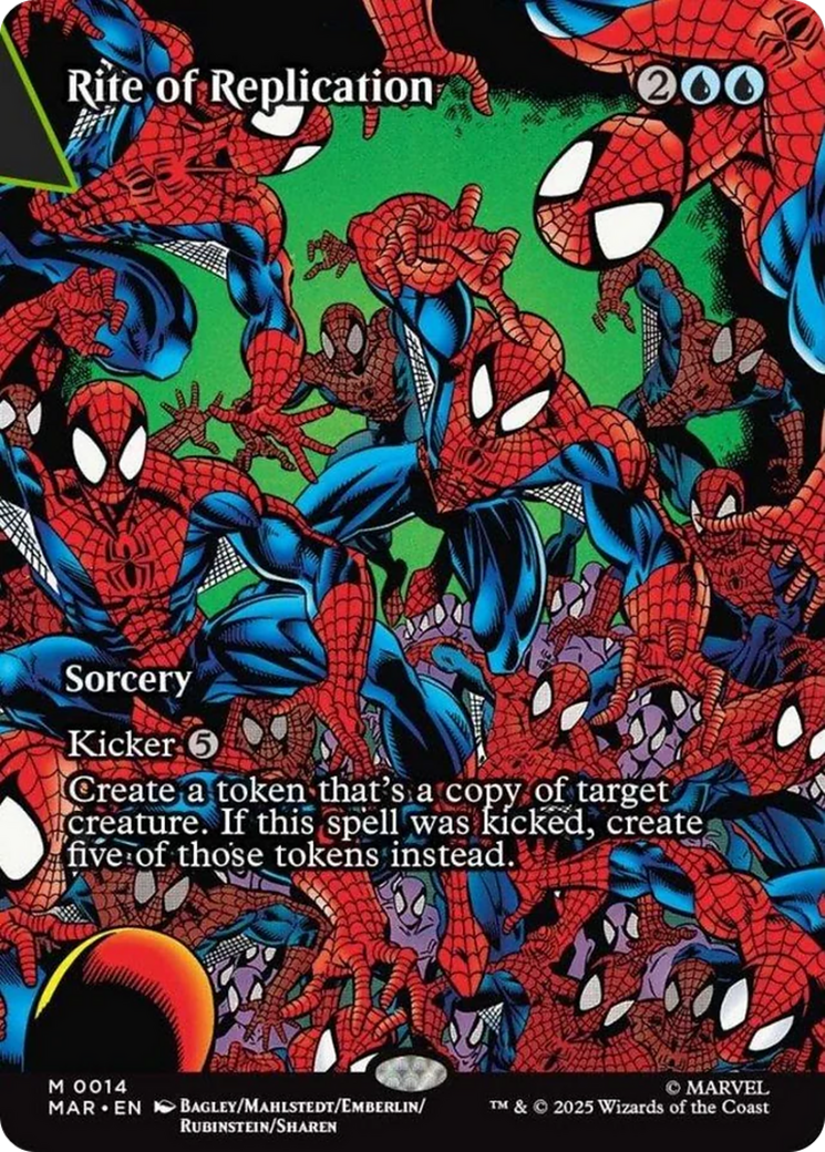 Rite of Replication (Borderless) [Marvel's Spider-Man: Eternal-Legal] | Exor Games Summserside