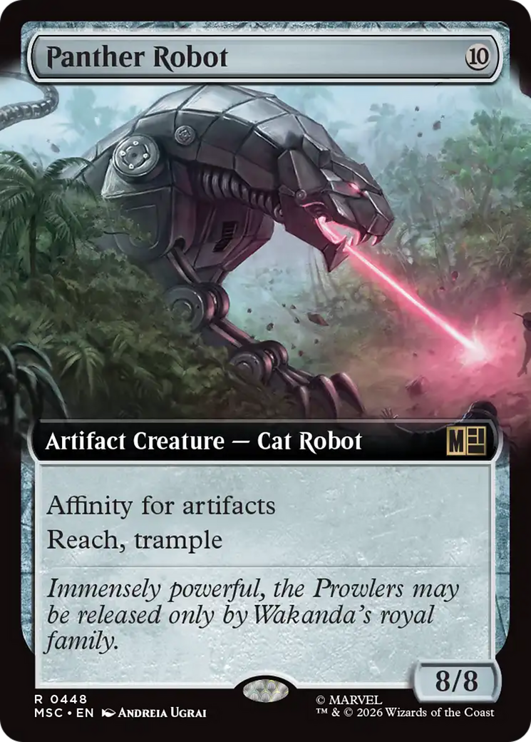 Panther Robot (Extended Art) [Marvel Super Heroes Commander] | Exor Games Summserside