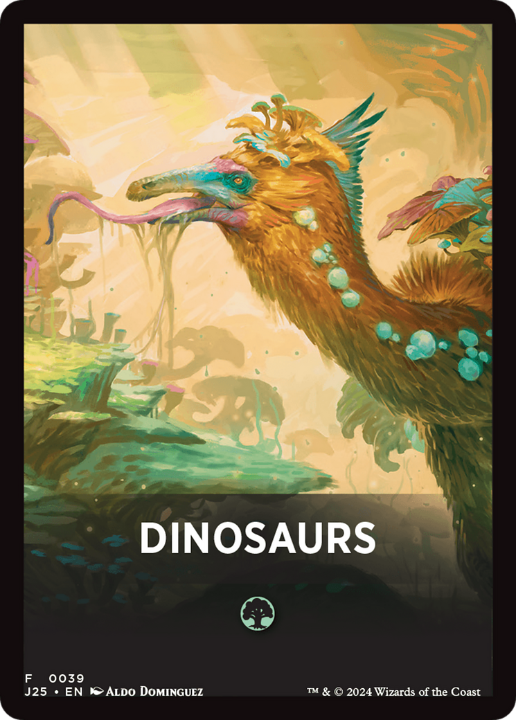 Dinosaurs Theme Card [Foundations Jumpstart Front Cards] | Exor Games Summserside