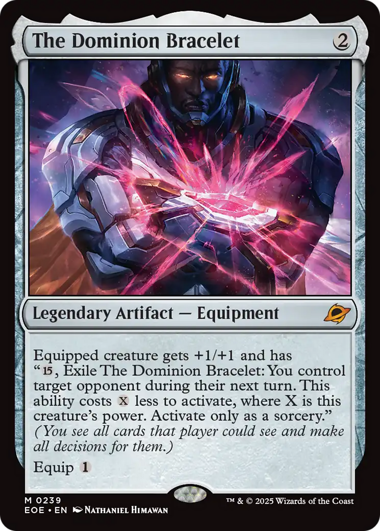 The Dominion Bracelet [Edge of Eternities] | Exor Games Summserside
