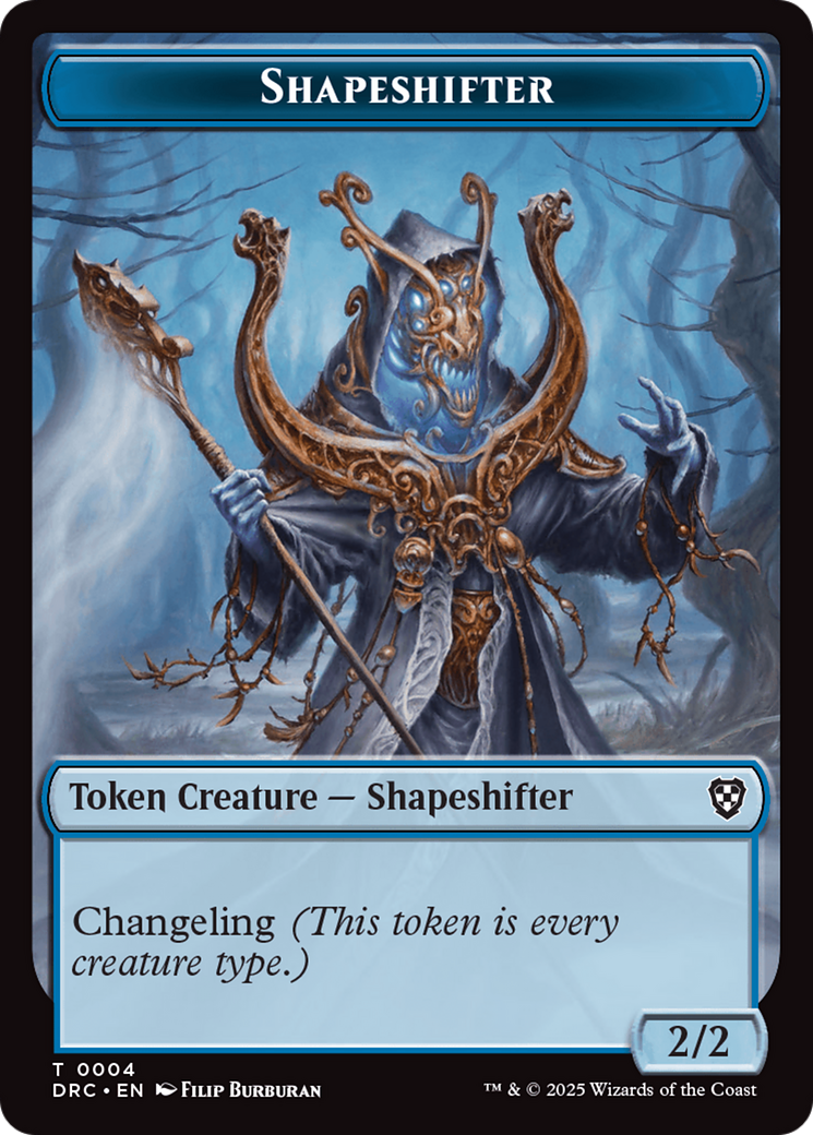Zombie Army // Shapeshifter Double-Sided Token [Aetherdrift Tokens] | Exor Games Summserside