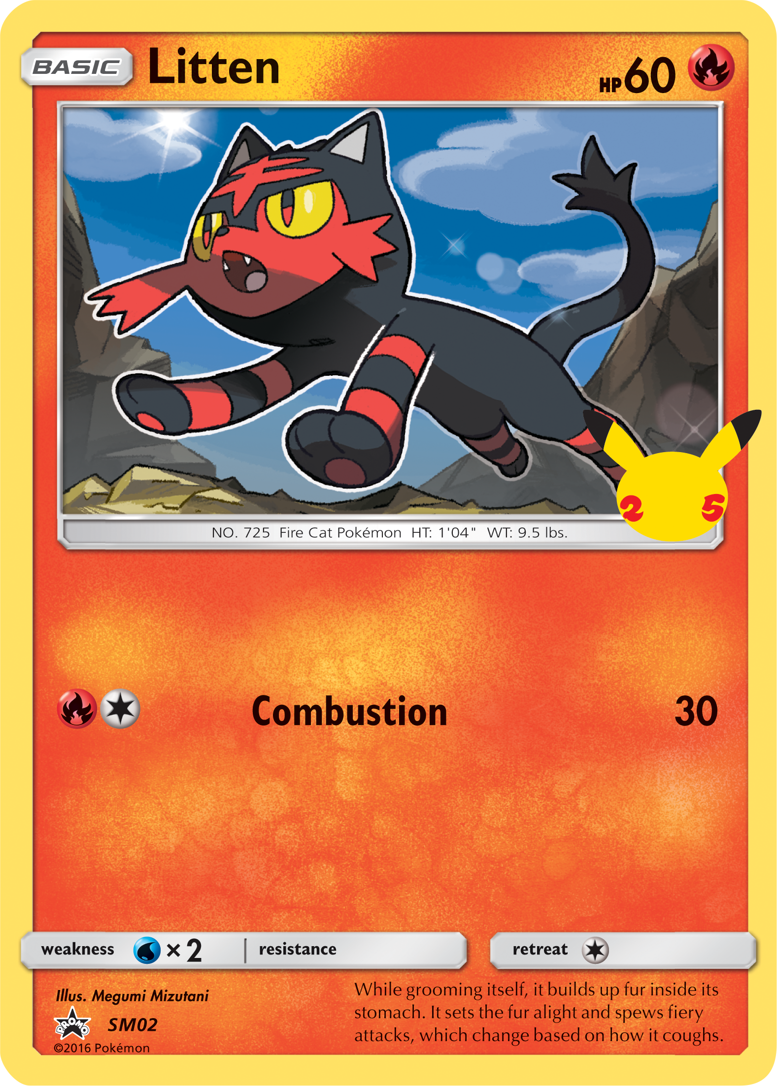 Litten (SM02) (Jumbo Card) [First Partner Pack] | Exor Games Summserside