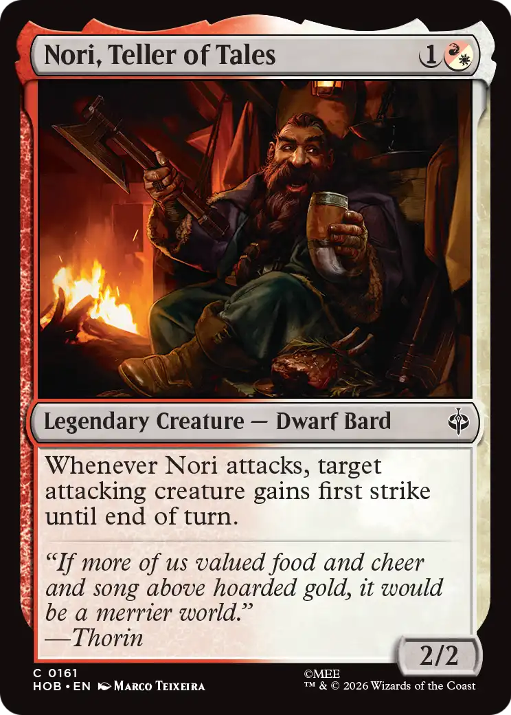 Nori, Teller of Tales [The Hobbit] | Exor Games Summserside