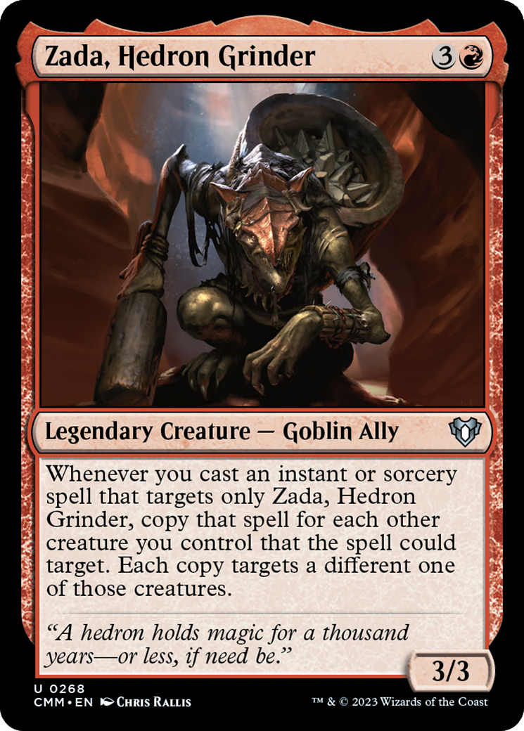 Zada, Hedron Grinder [Commander Masters] | Exor Games Summserside