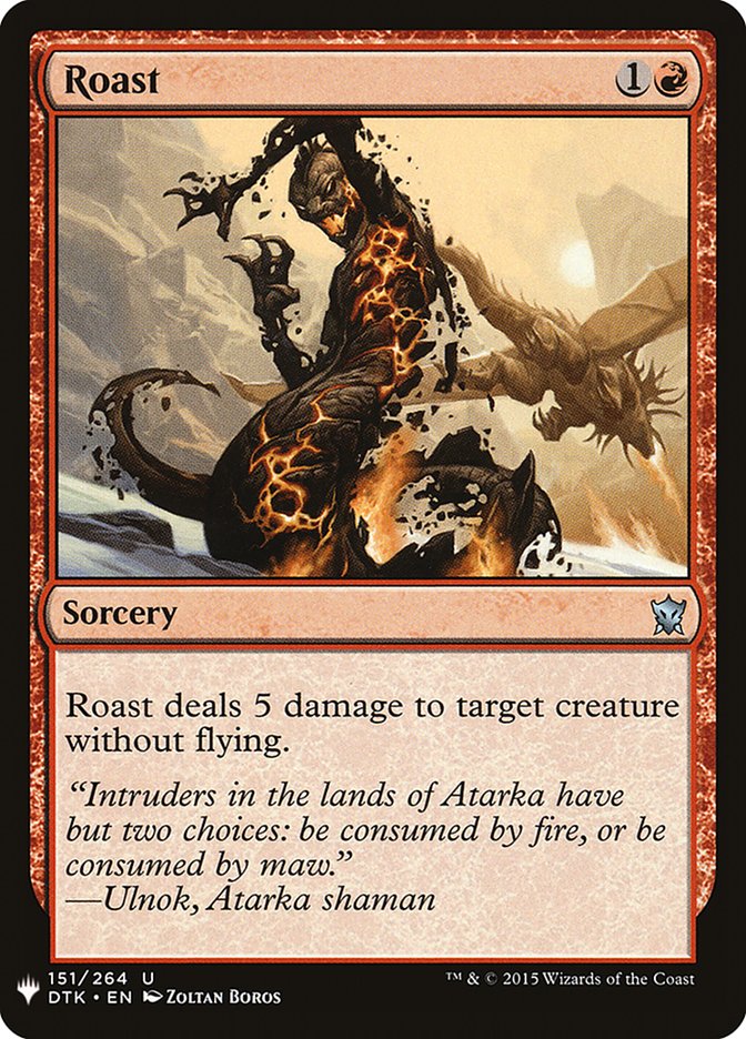 Roast [Mystery Booster] | Exor Games Summserside