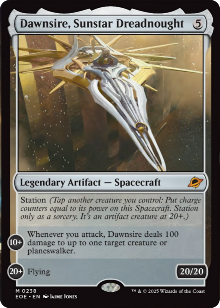 Dawnsire, Sunstar Dreadnought [Edge of Eternities] | Exor Games Summserside