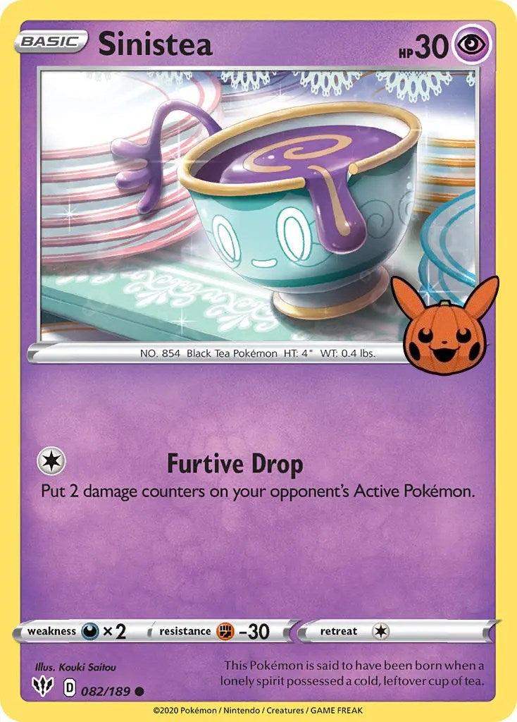 Sinistea (082/189) [Trick or Trade] | Exor Games Summserside