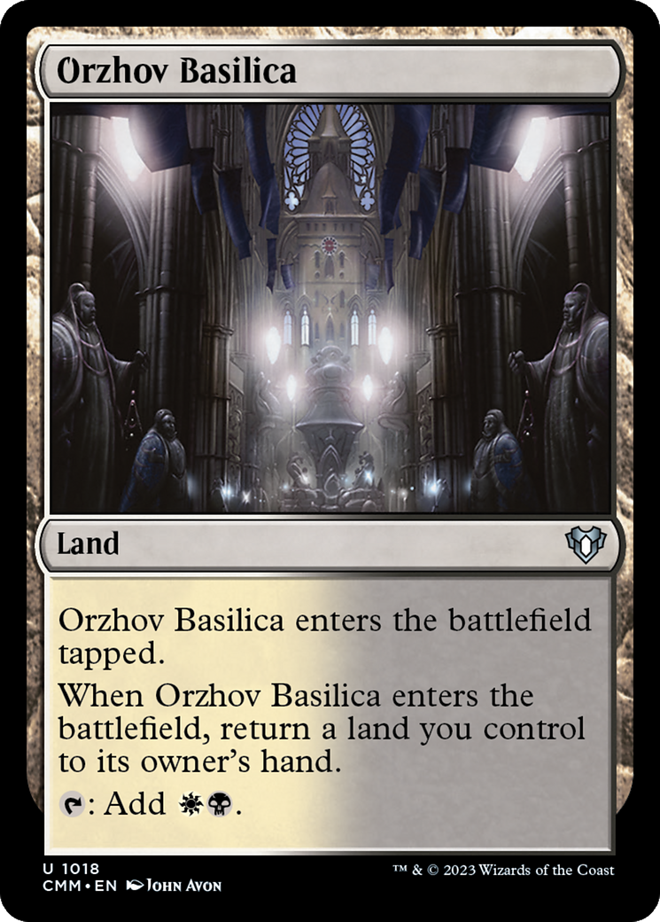 Orzhov Basilica [Commander Masters] | Exor Games Summserside