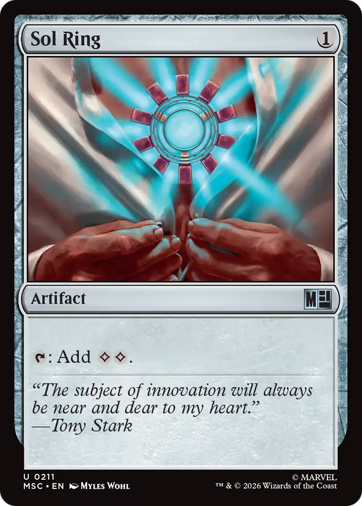 Sol Ring [Marvel Super Heroes Commander] | Exor Games Summserside