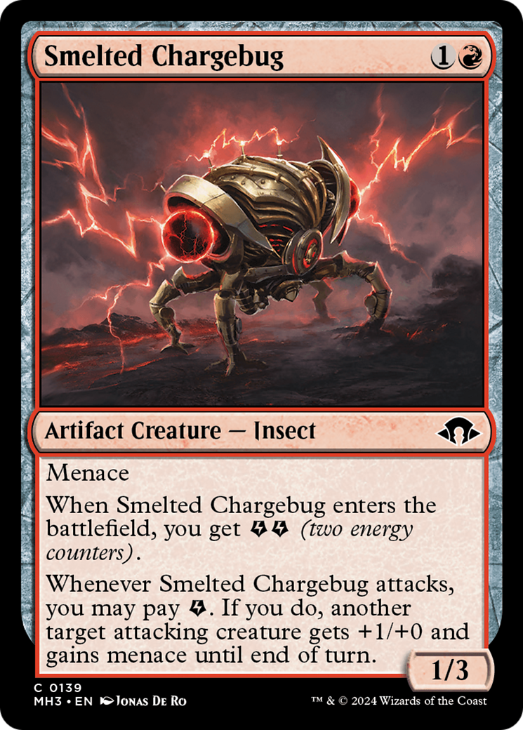 Smelted Chargebug [Modern Horizons 3] | Exor Games Summserside