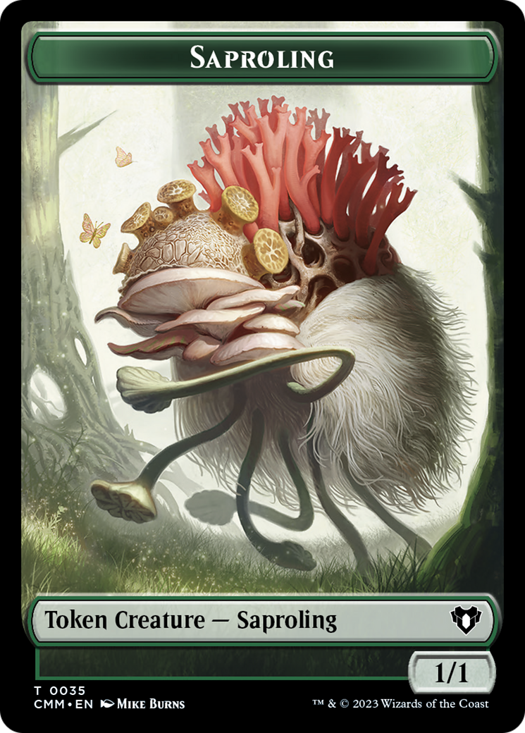 Saproling Token [Commander Masters Tokens] | Exor Games Summserside