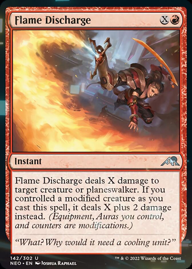 Flame Discharge [Kamigawa: Neon Dynasty] | Exor Games Summserside