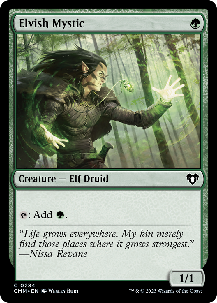Elvish Mystic [Commander Masters] | Exor Games Summserside