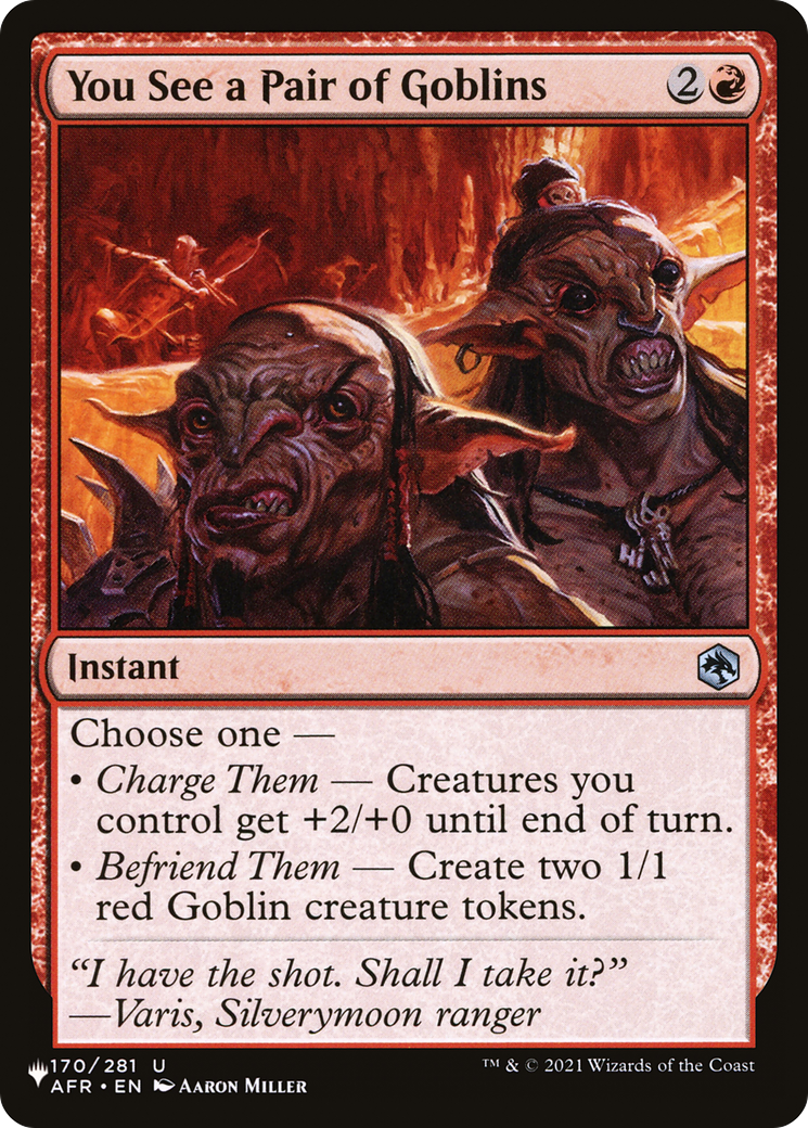 Call Out the Goblins! - Boggart Shenanigans [Secret Lair Drop Series] | Exor Games Summserside