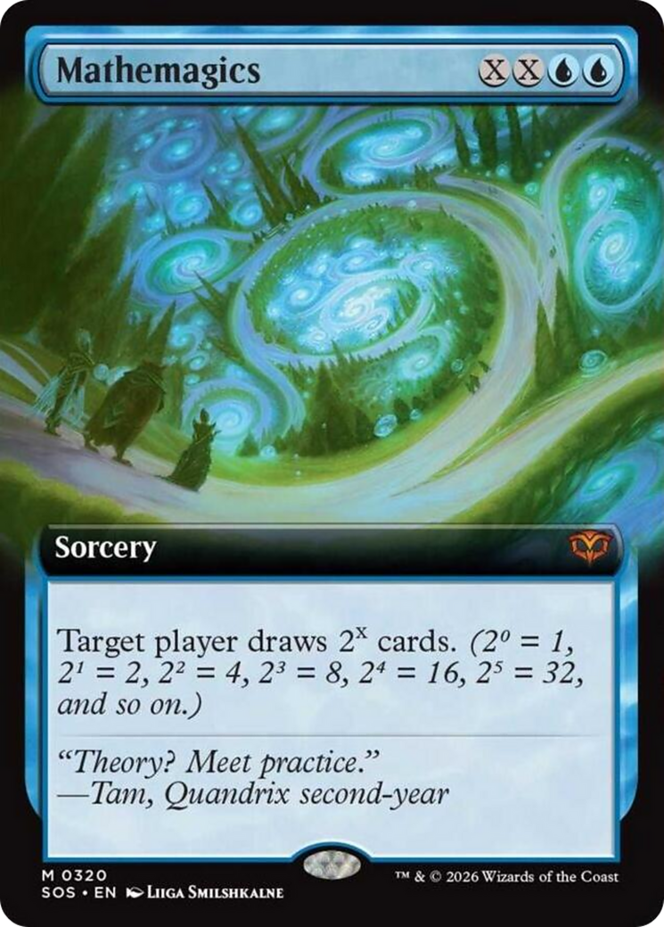 Mathemagics (Extended Art) [Secrets of Strixhaven] | Exor Games Summserside