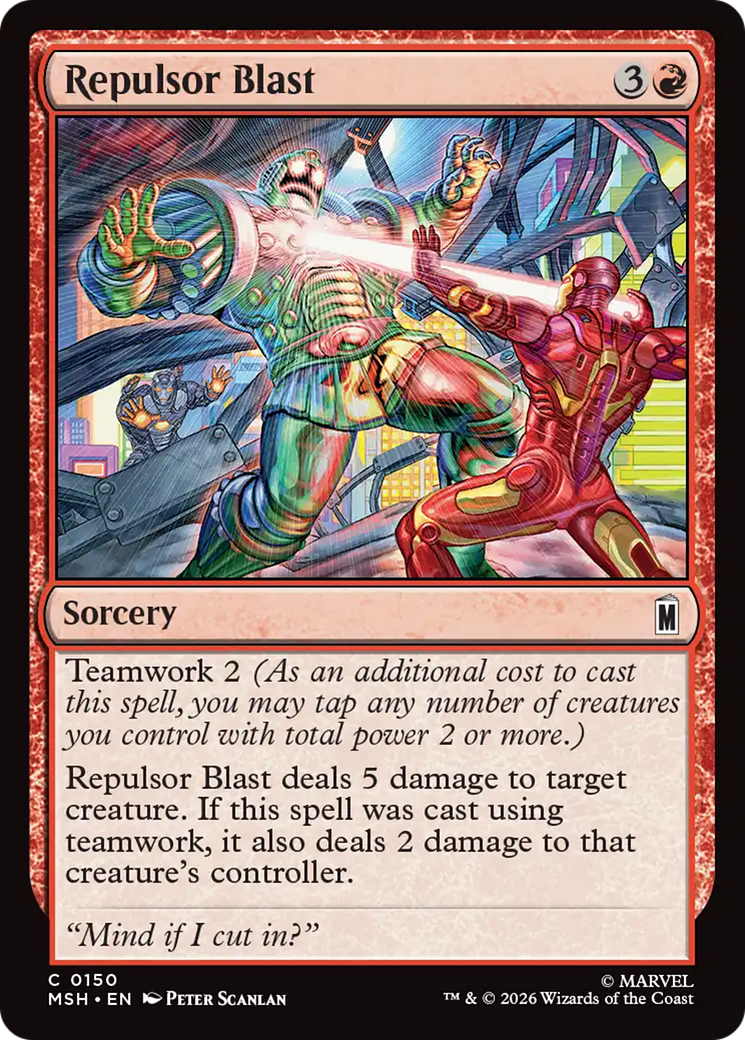 Repulsor Blast [Marvel Super Heroes] | Exor Games Summserside