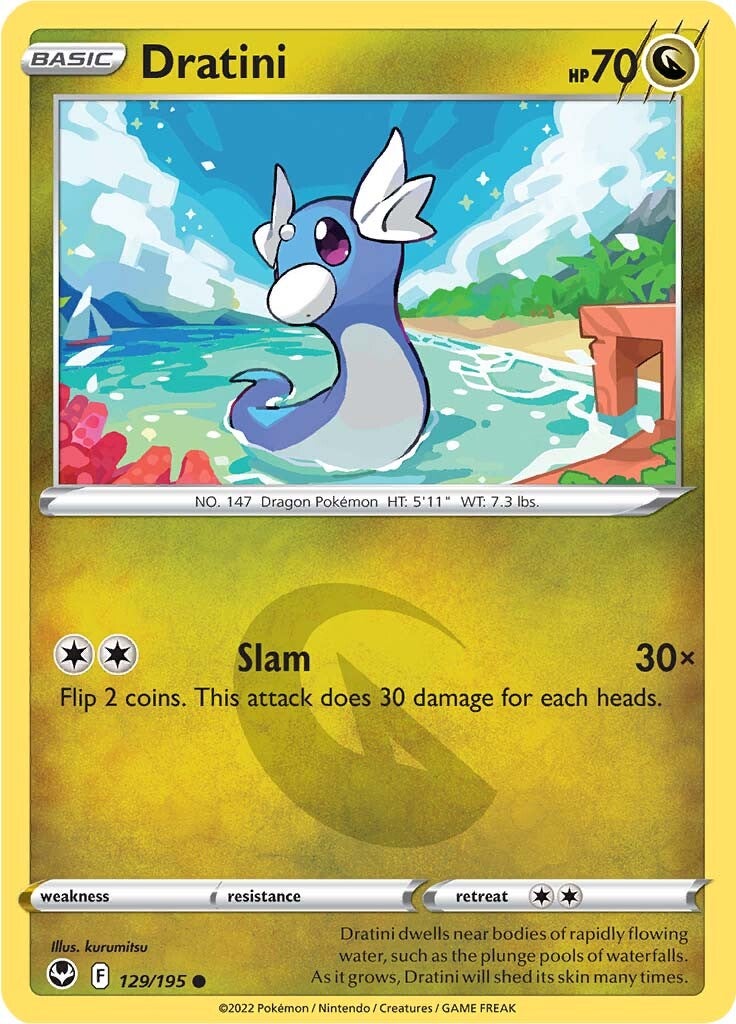 Dratini (129/195) [Sword & Shield: Silver Tempest] | Exor Games Summserside