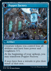 Poppet Stitcher // Poppet Factory [Innistrad: Midnight Hunt] | Exor Games Summserside