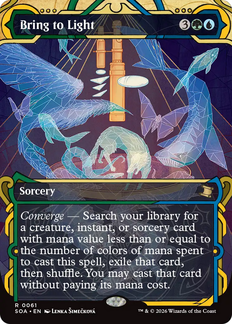 Bring to Light (Japanese Silver Scroll Foil) [Secrets of Strixhaven: Mystical Archive] | Exor Games Summserside