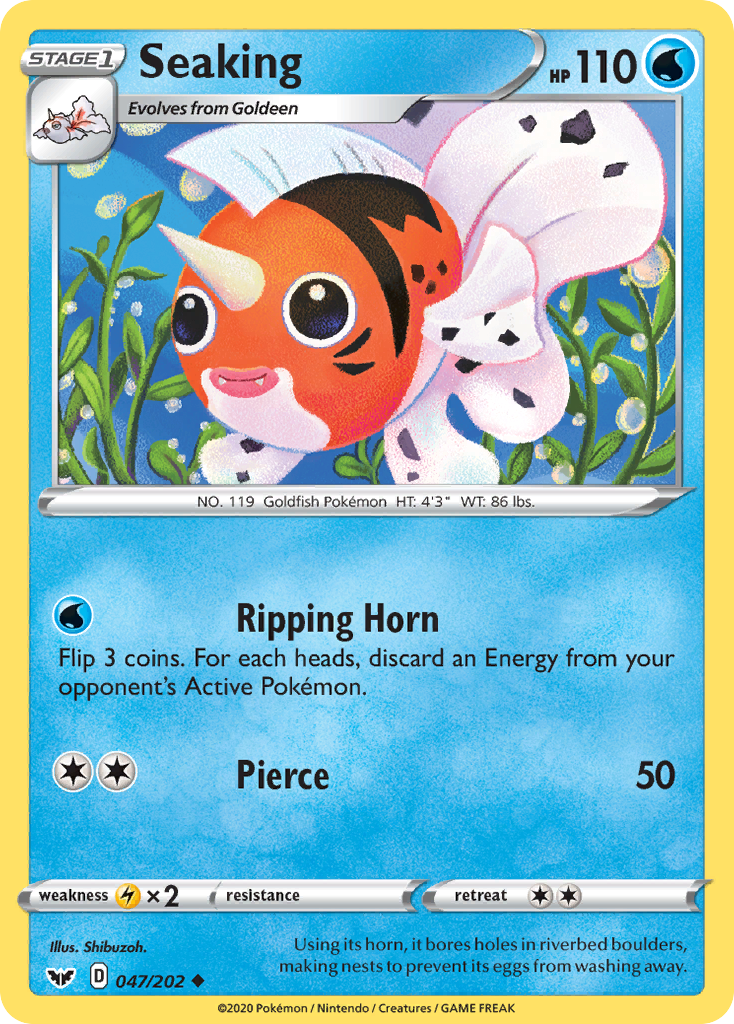 Seaking (047/202) [Sword & Shield: Base Set] | Exor Games Summserside