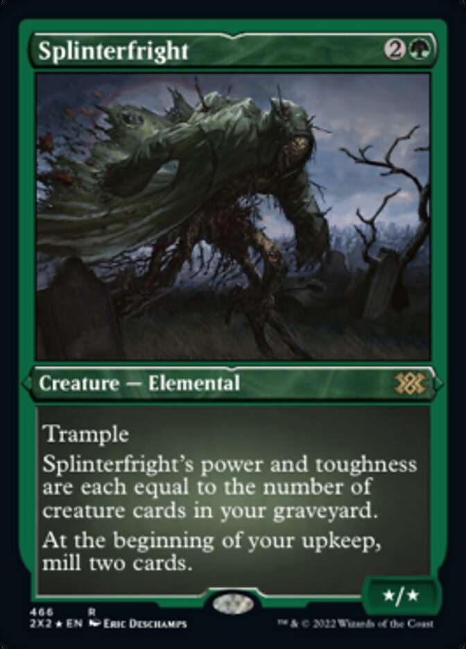 Splinterfright (Foil Etched) [Double Masters 2022] | Exor Games Summserside