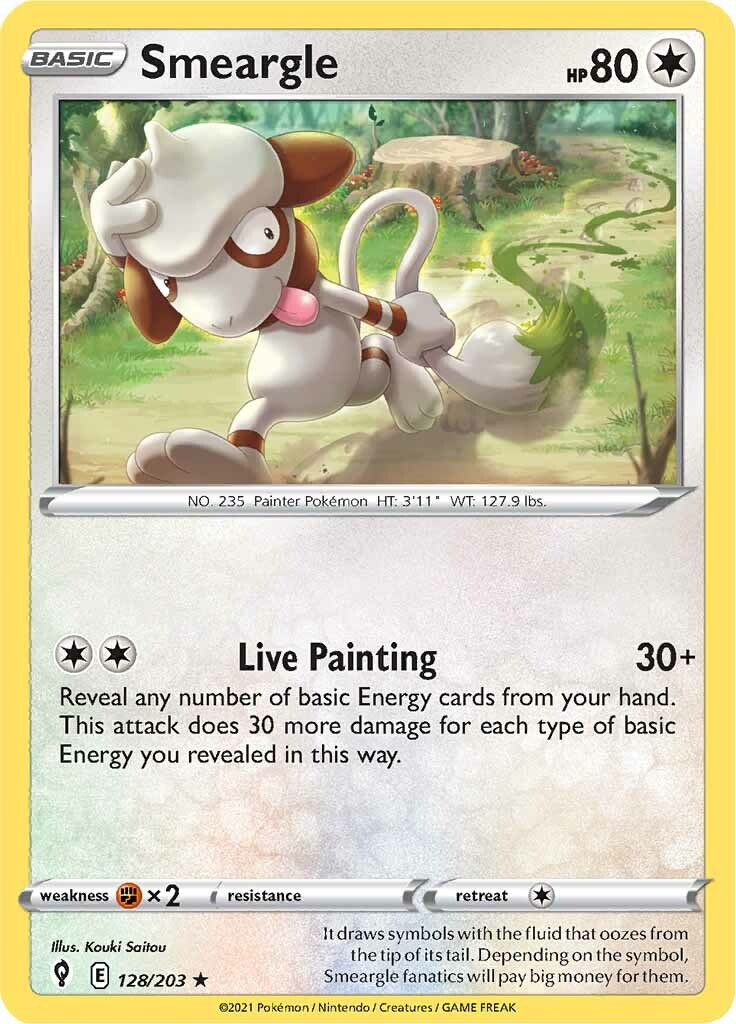 Smeargle (128/203) [Sword & Shield: Evolving Skies] | Exor Games Summserside