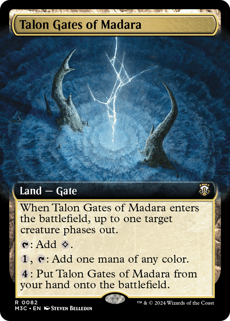 Talon Gates of Madara (Extended Art) (Ripple Foil) [Modern Horizons 3 Commander] | Exor Games Summserside