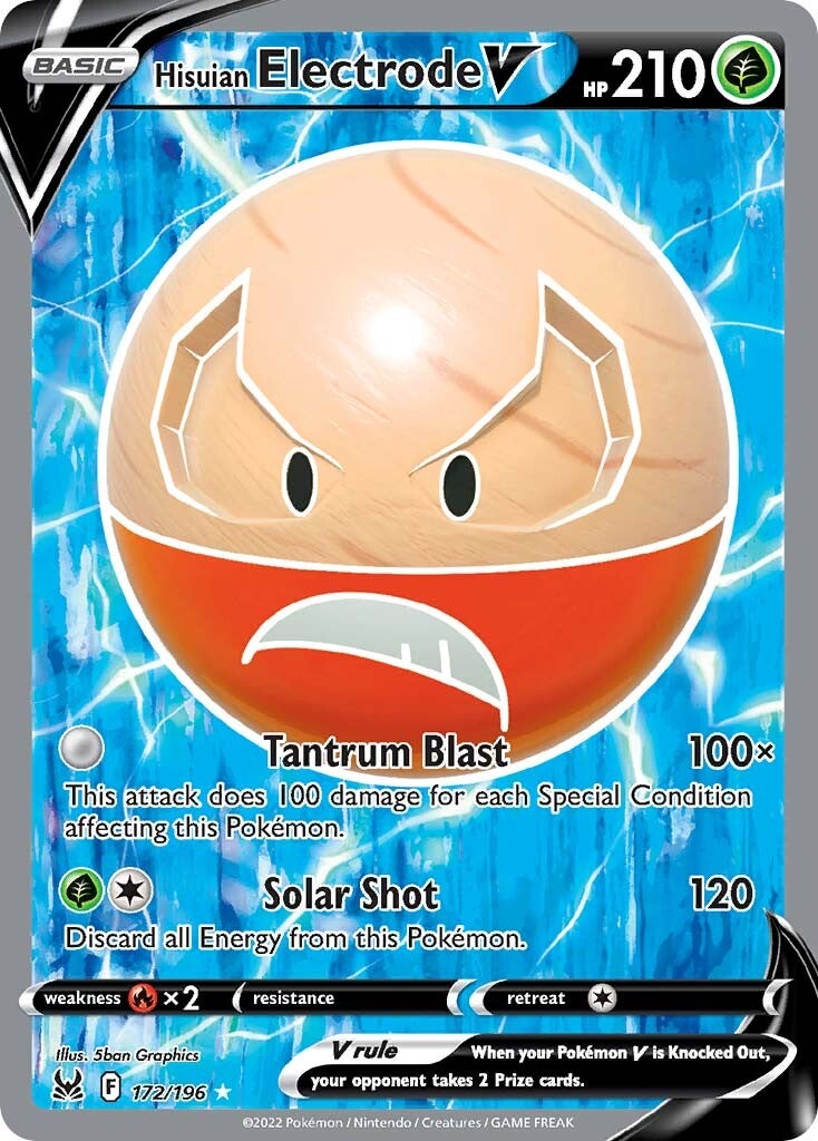 Hisuian Electrode V (172/196) [Sword & Shield: Lost Origin] | Exor Games Summserside