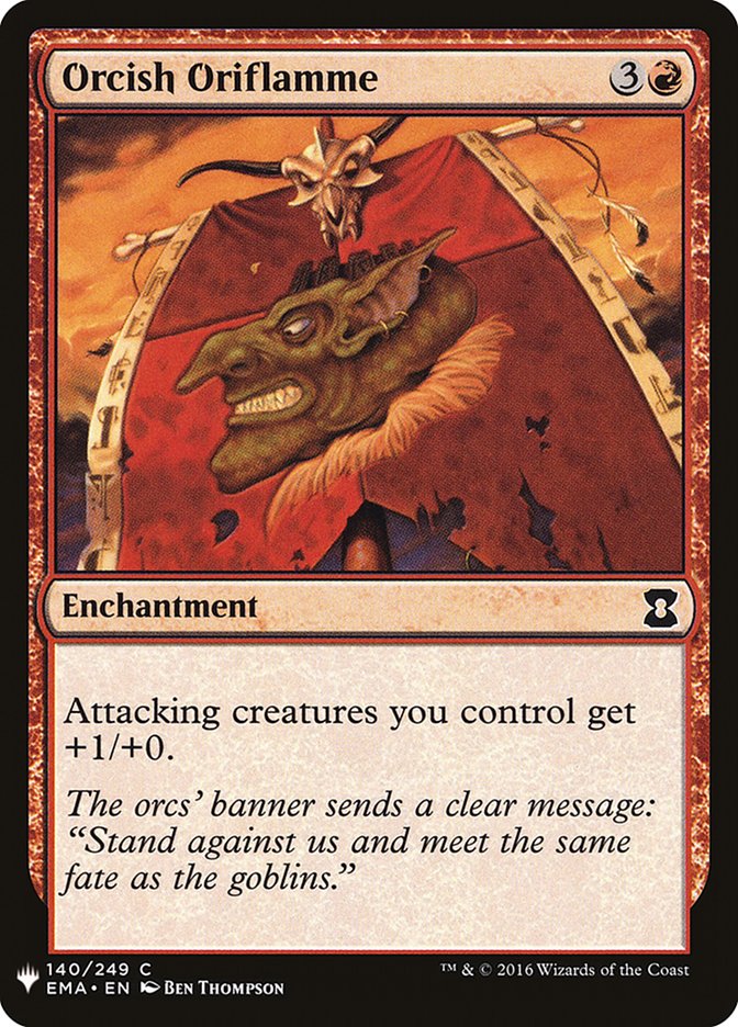 Orcish Oriflamme [Mystery Booster] | Exor Games Summserside