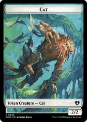 Treasure // Cat (0005) Double-Sided Token [Commander Masters Tokens] | Exor Games Summserside