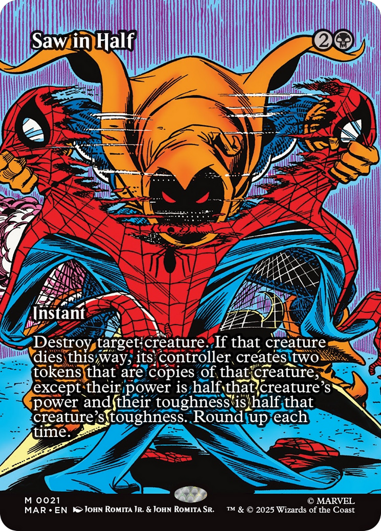 Saw in Half (Borderless) [Marvel Universe: Eternal-Legal] | Exor Games Summserside