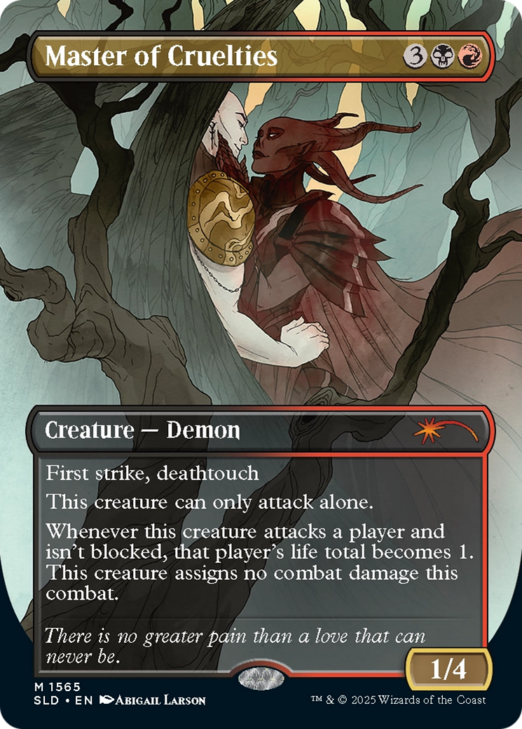 Master of Cruelties (Rainbow Foil) [Secret Lair Drop Series] | Exor Games Summserside