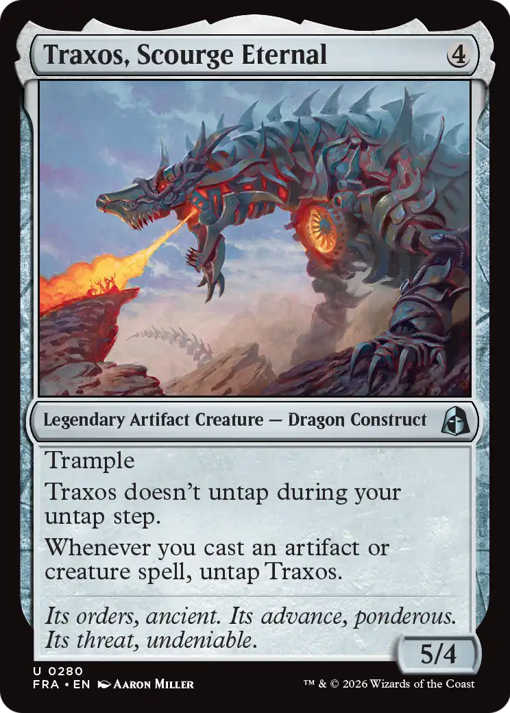 Traxos, Scourge Eternal [Reality Fracture] | Exor Games Summserside