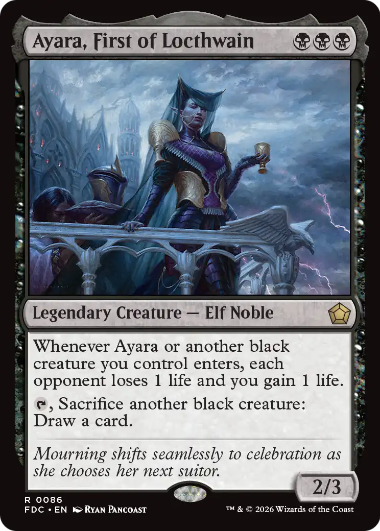 Ayara, First of Locthwain [Foundations Commander] | Exor Games Summserside