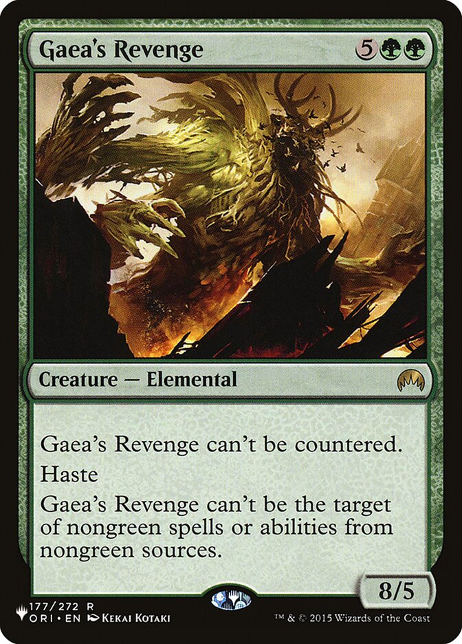 Gaea's Revenge [The List] | Exor Games Summserside
