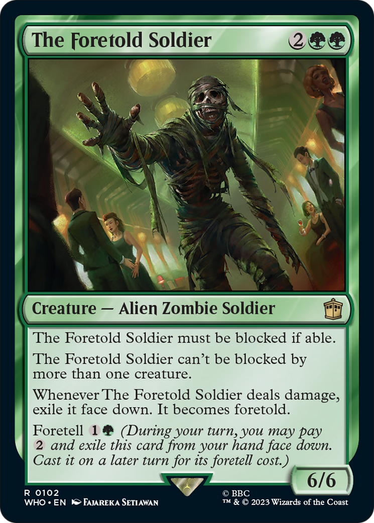 The Foretold Soldier [Doctor Who] | Exor Games Summserside