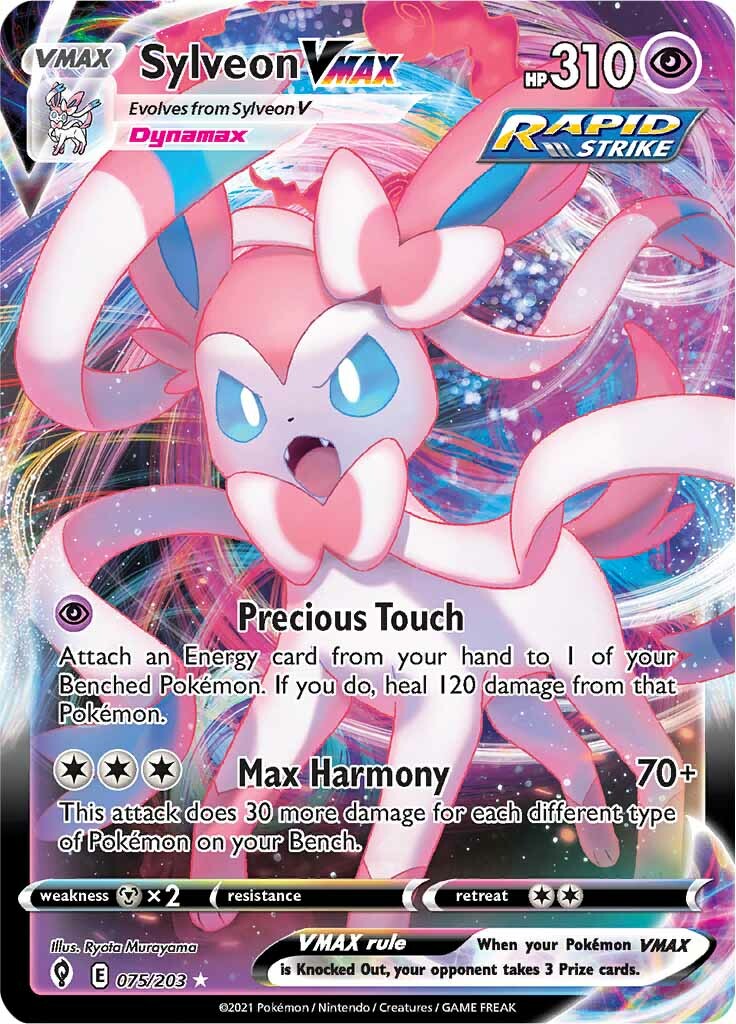 Sylveon VMAX (075/203) [Sword & Shield: Evolving Skies] | Exor Games Summserside