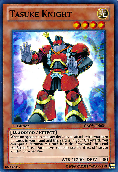 Tasuke Knight [GAOV-EN004] Super Rare | Exor Games Summserside