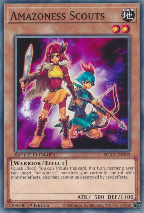 Amazoness Scouts [SGX3-END09] Common | Exor Games Summserside