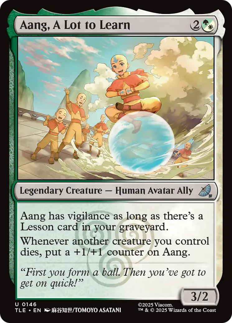 Aang, A Lot to Learn [Avatar: The Last Airbender: Eternal-Legal] | Exor Games Summserside