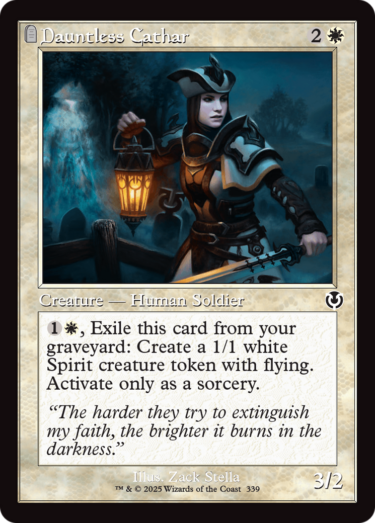 Dauntless Cathar (Retor Frame) [Innistrad Remastered] | Exor Games Summserside