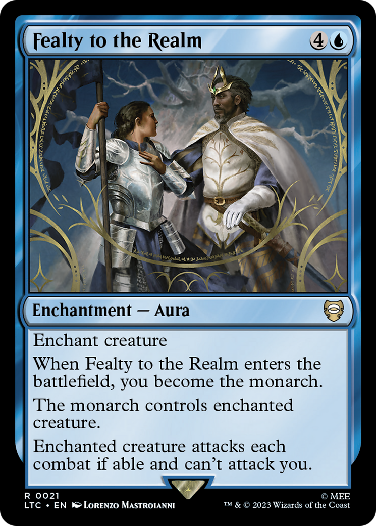 Fealty to the Realm [The Lord of the Rings: Tales of Middle-Earth Commander] | Exor Games Summserside