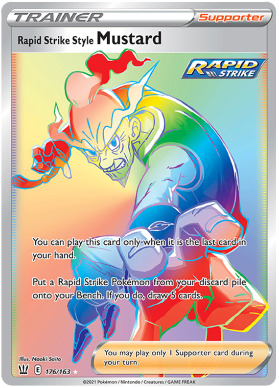 Rapid Strike Style Mustard (176/163) [Sword & Shield: Battle Styles] | Exor Games Summserside