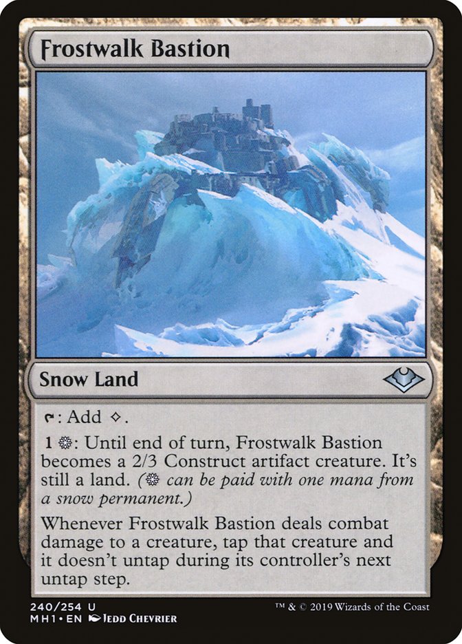 Frostwalk Bastion [Modern Horizons] | Exor Games Summserside