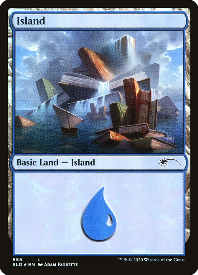 Island (Well Read) (555) [Secret Lair Drop Promos] | Exor Games Summserside