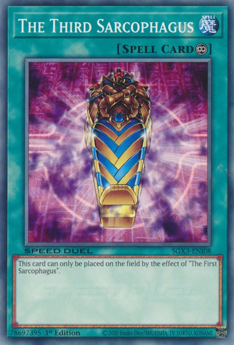 The Third Sarcophagus [SGX3-ENI08] Common | Exor Games Summserside