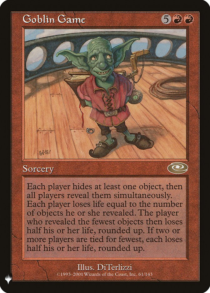Goblin Game [The List] | Exor Games Summserside