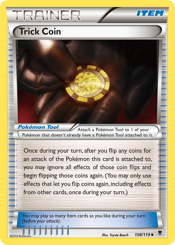 Trick Coin (108/119) [XY: Phantom Forces] | Exor Games Summserside