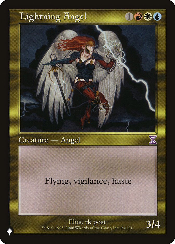 Lightning Angel [The List] | Exor Games Summserside