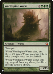 Worldspine Wurm [The List] | Exor Games Summserside